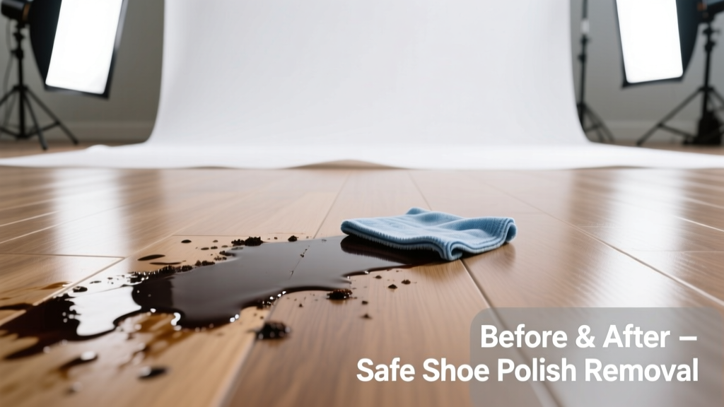 How to Remove Shoe Polish from Laminate Flooring Safely
