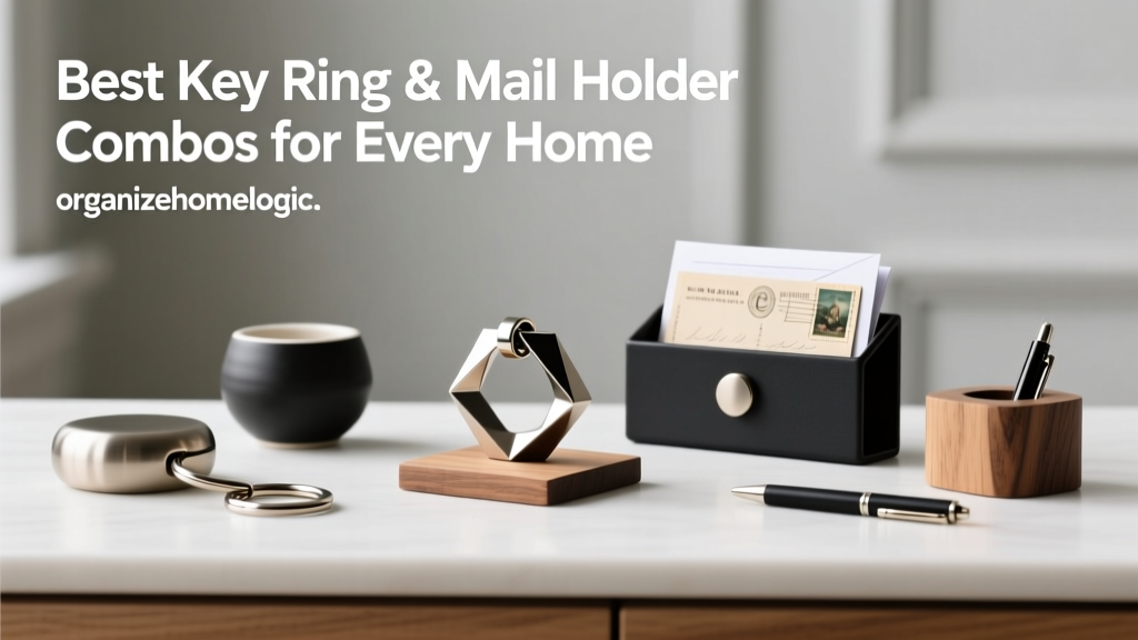Best Key Ring & Mail Holder Combos for Every Home