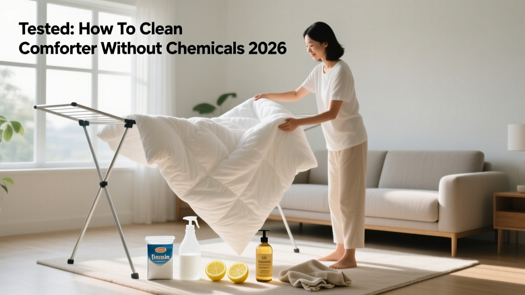 Tested: How To Clean Comforter Without Chemicals 2026