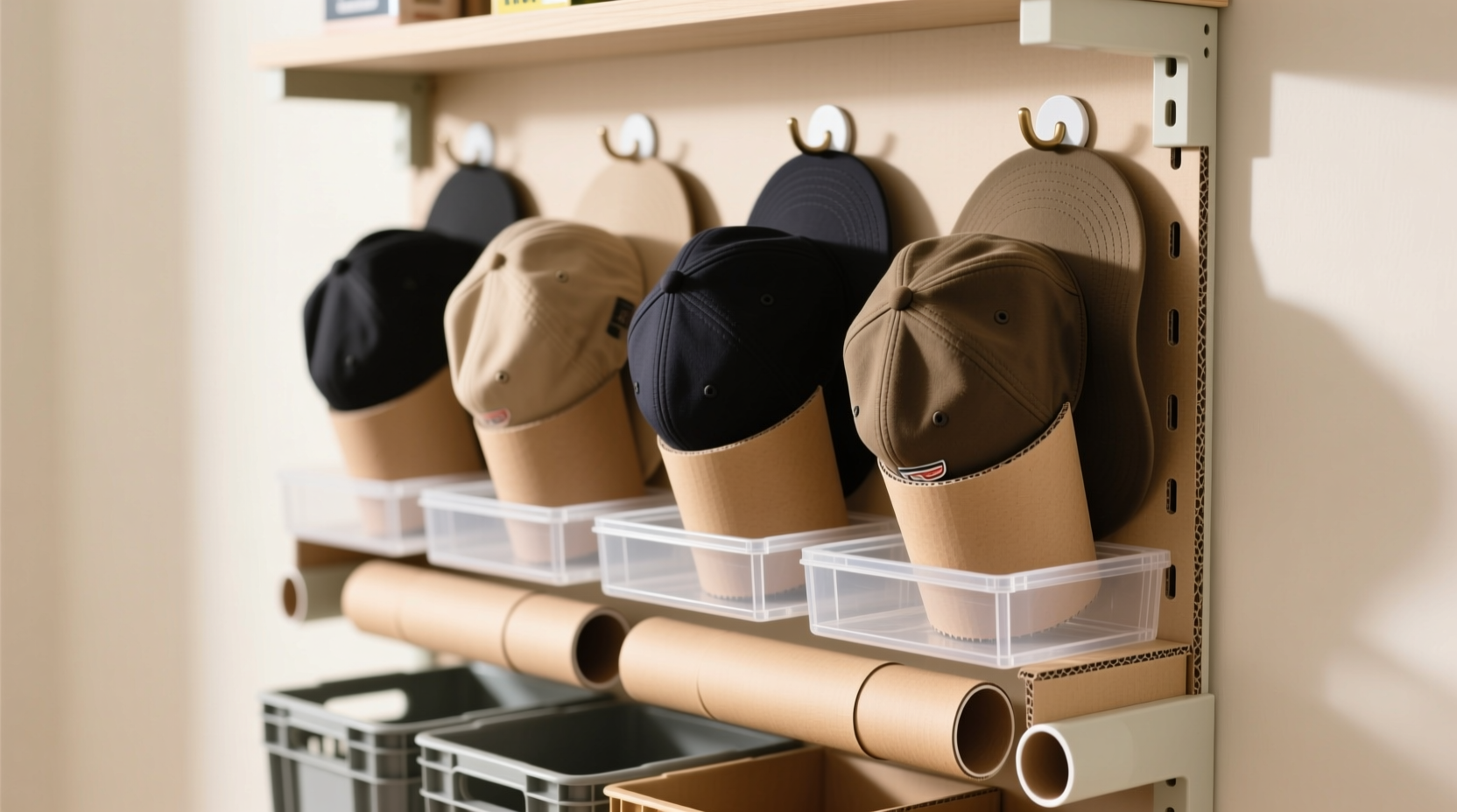 closet organization tips hat storage without crushing brims