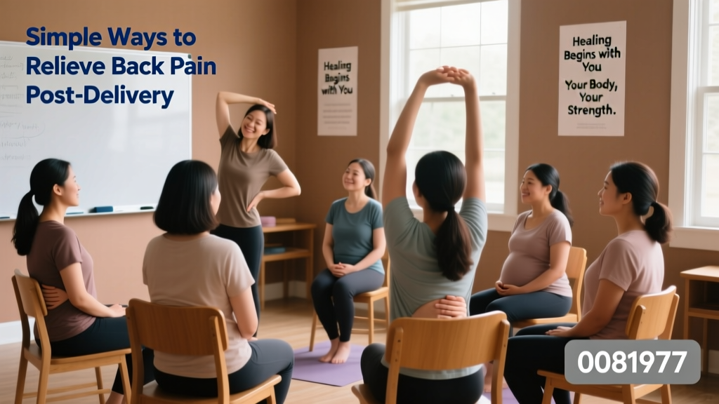Simple, Evidence-Based Ways to Relieve Back Pain After Delivery