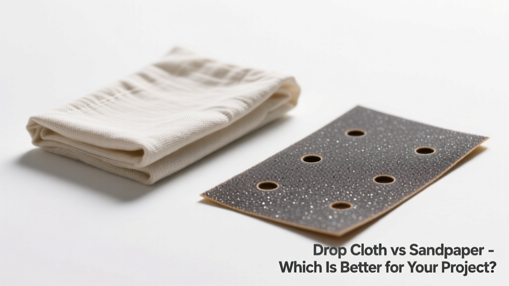 Drop Cloth vs Sandpaper: Which Is Better for Your Project?