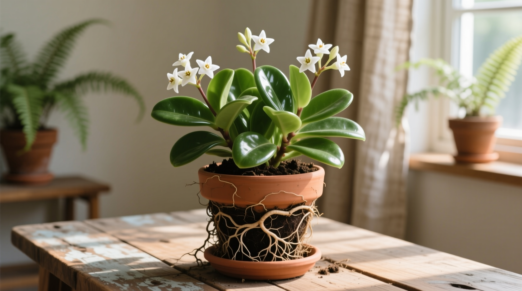does hoya like to be root bound