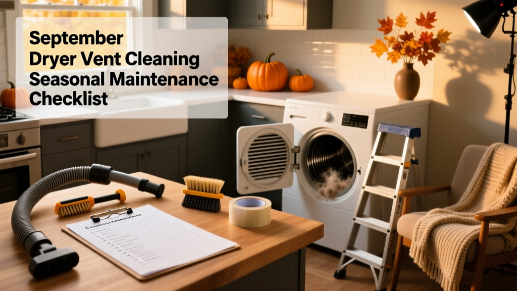 September Dryer Vent Cleaning: Seasonal Maintenance Checklist