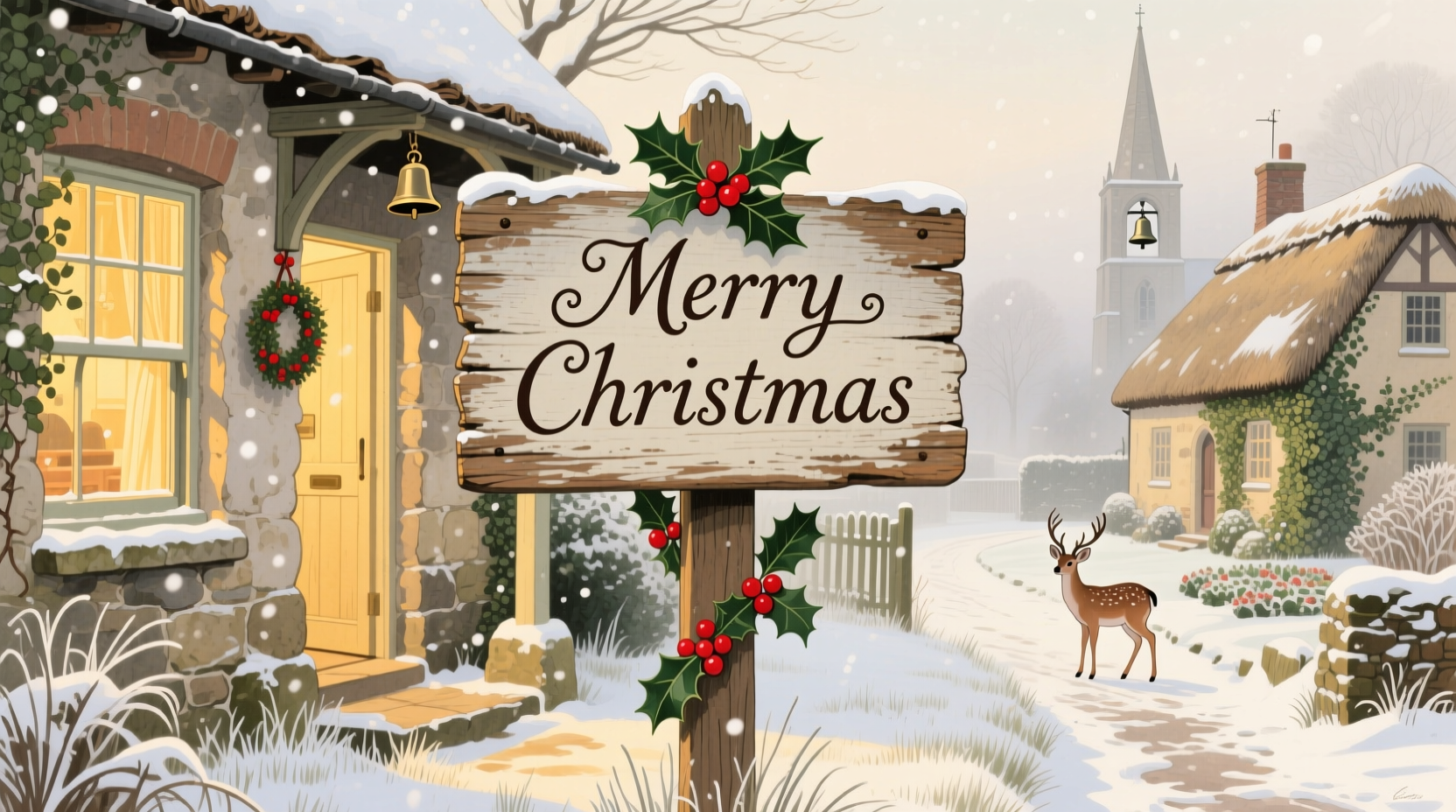 how to say merry christmas in england