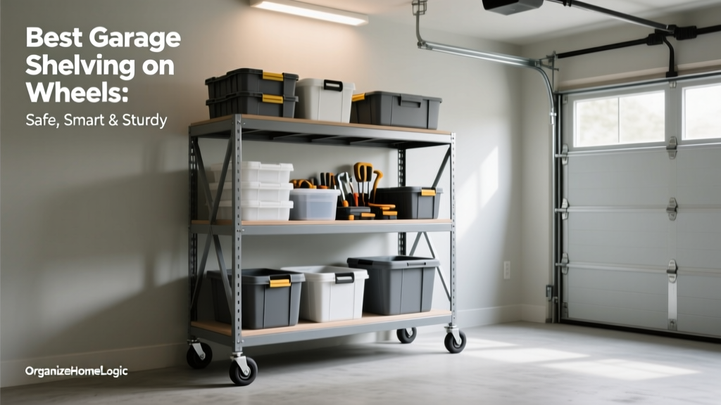 Best Garage Shelving on Wheels: Safe, Smart & Sturdy