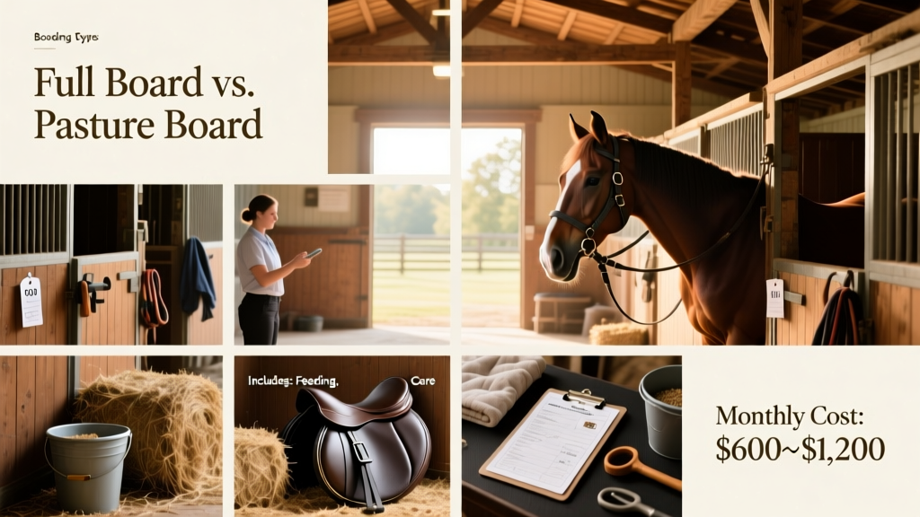 Everything You Need to Know About Horse Boarding: Cost, Types, and More