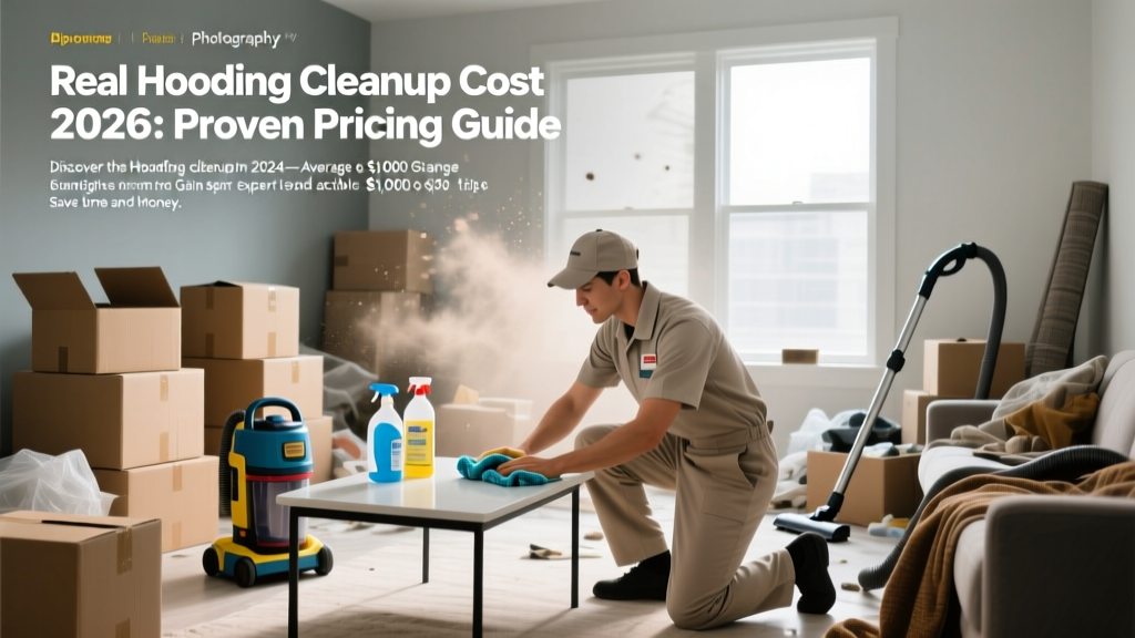 Real Hoarding Cleanup Cost 2026: 2026: Proven Pricing Guide