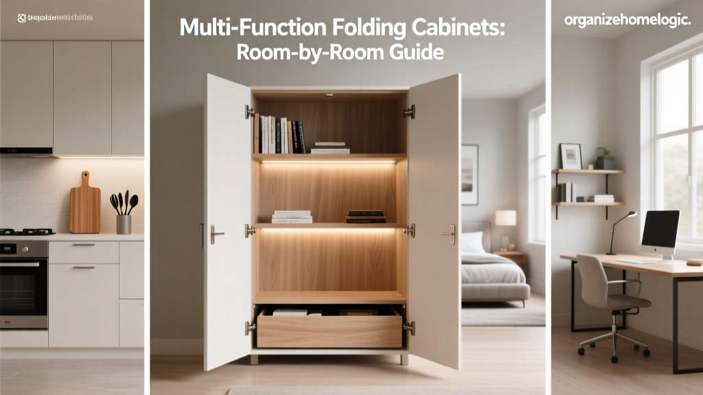 Multi-Function Folding Cabinets: Room-by-Room Guide
