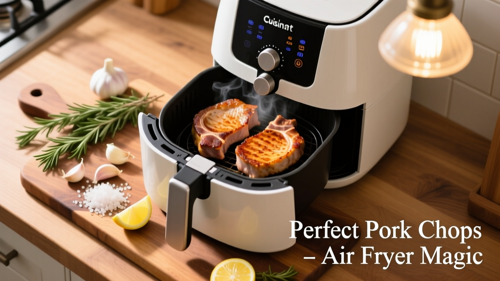 Perfect Pork Chops in Your Cuisinart Air Fryer