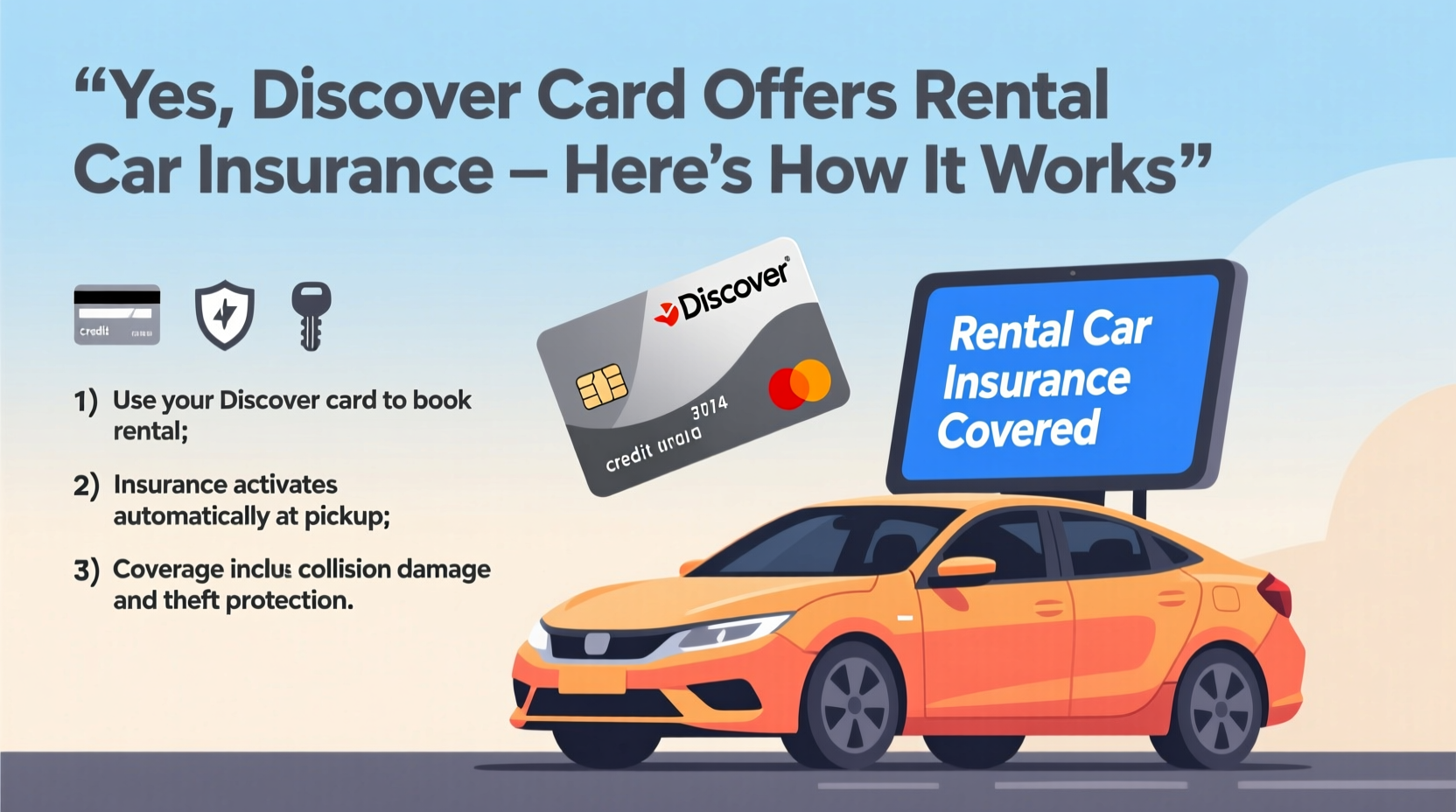 does discover card have rental car insurance