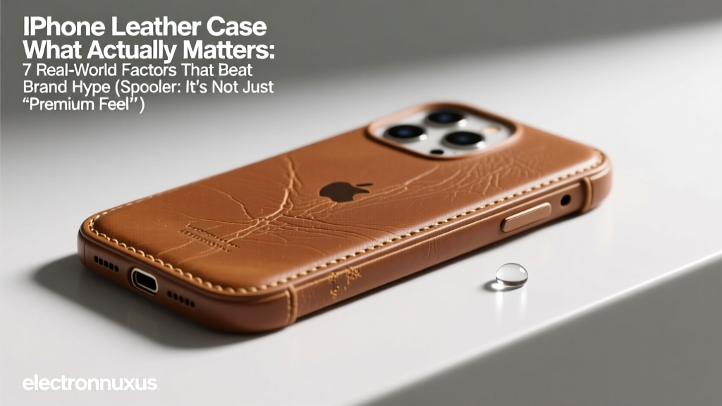 Iphone Leather Case What Actually Matters: 7 Real-World Factors That Beat Brand Hype (Spoiler: It’s Not Just ‘Premium Feel’)