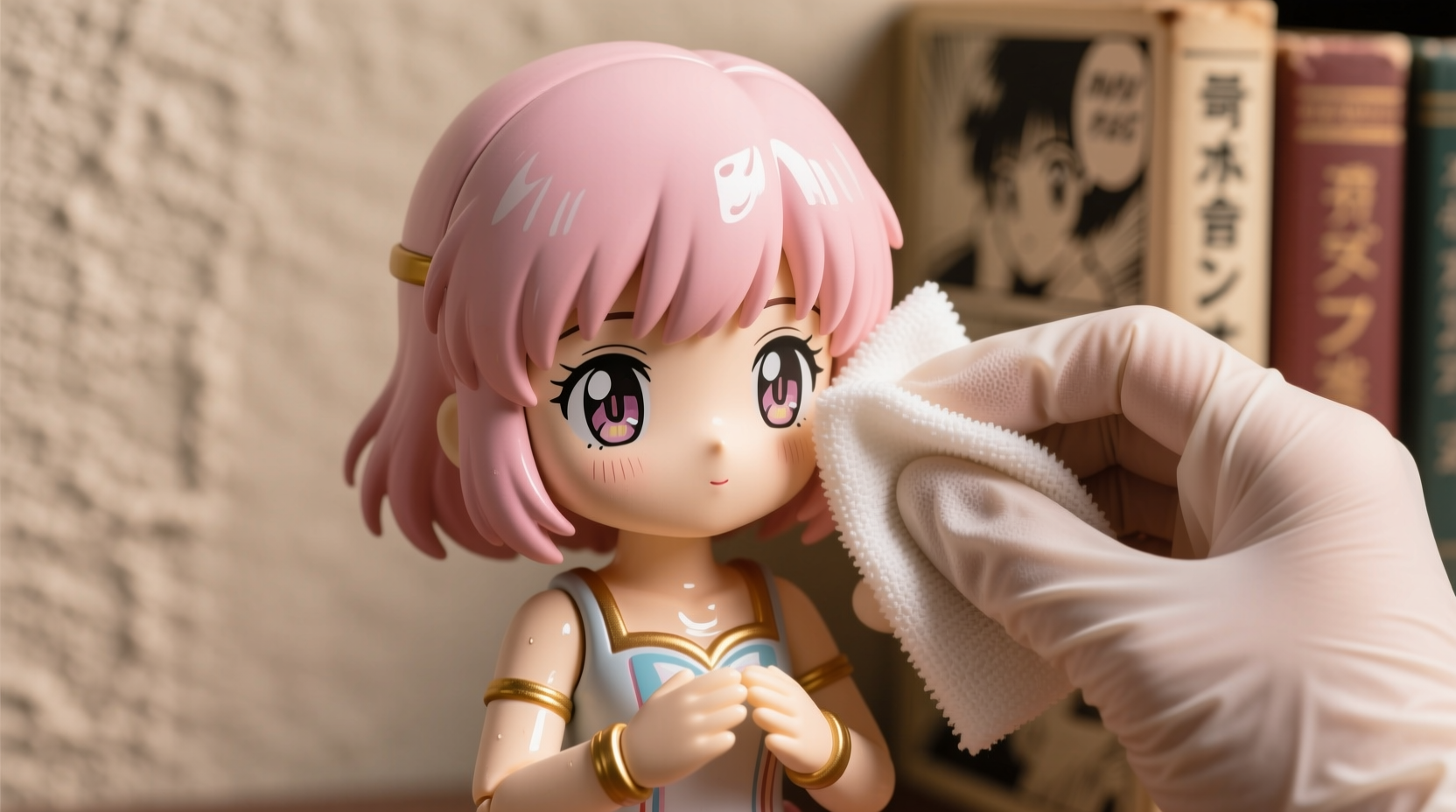 eco friendly cleaning tips for vintage anime figurines