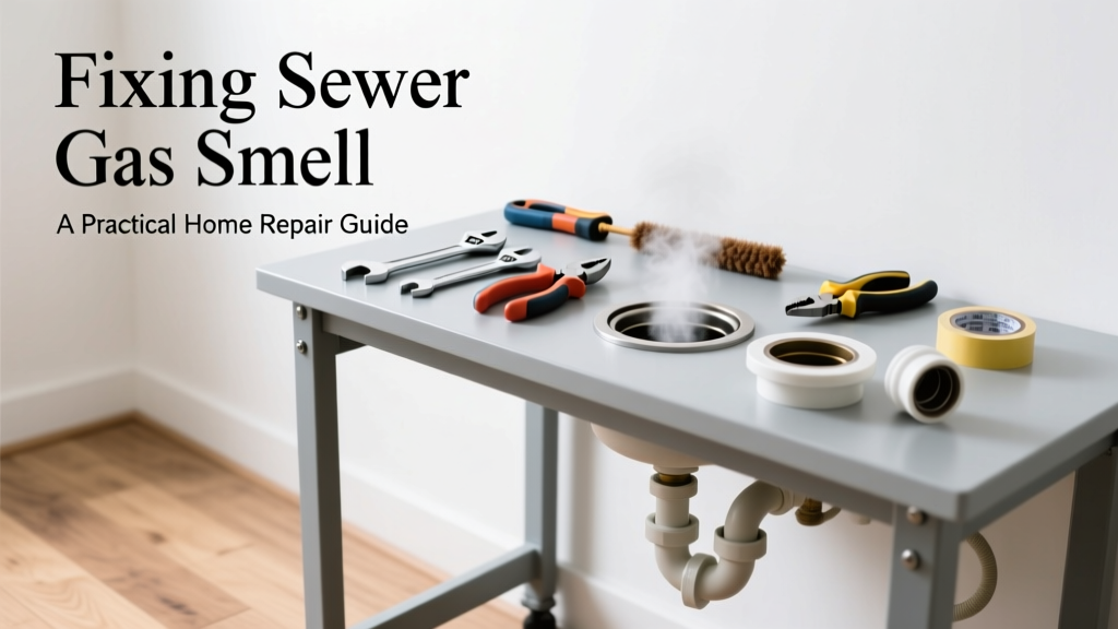 Fixing Sewer Gas Smell: A Practical Home Repair Guide