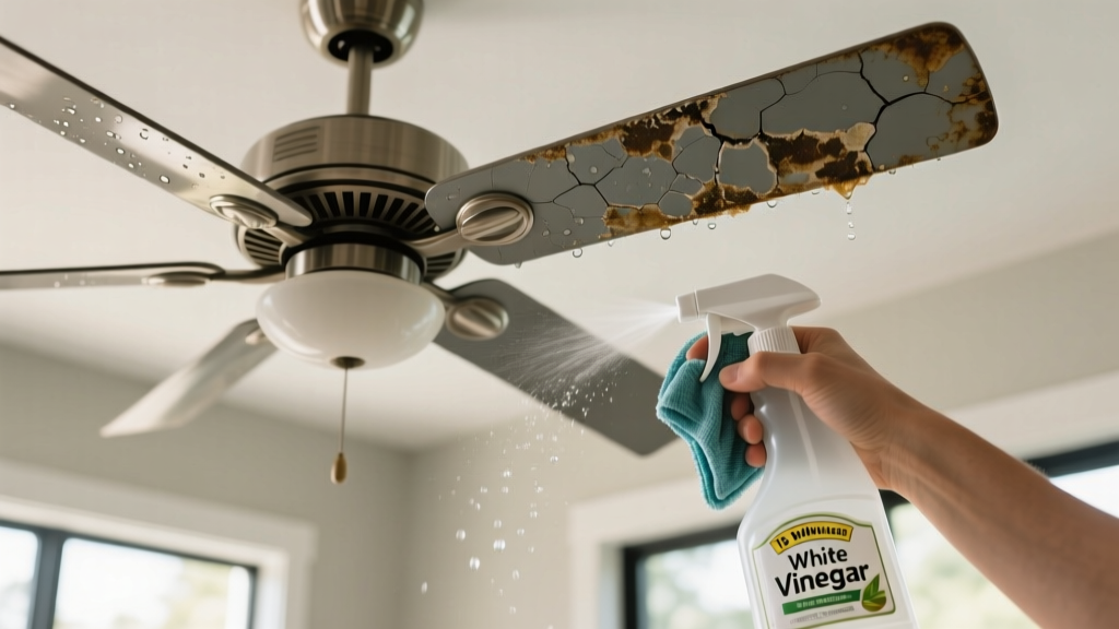 Tested: How to Get Hard Water Out of Ceiling Fan Fast