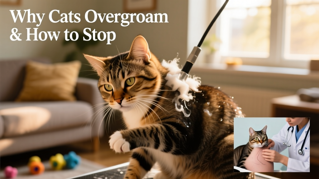 Reasons Why Cats Overgroom and How to Stop It