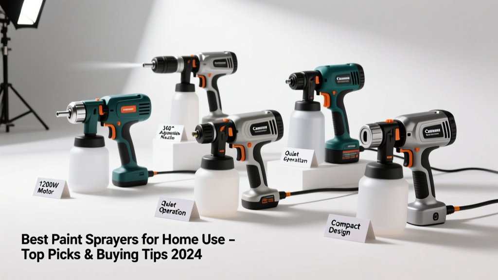 Best Paint Sprayer for Home Use: Top Picks & Buying Tips