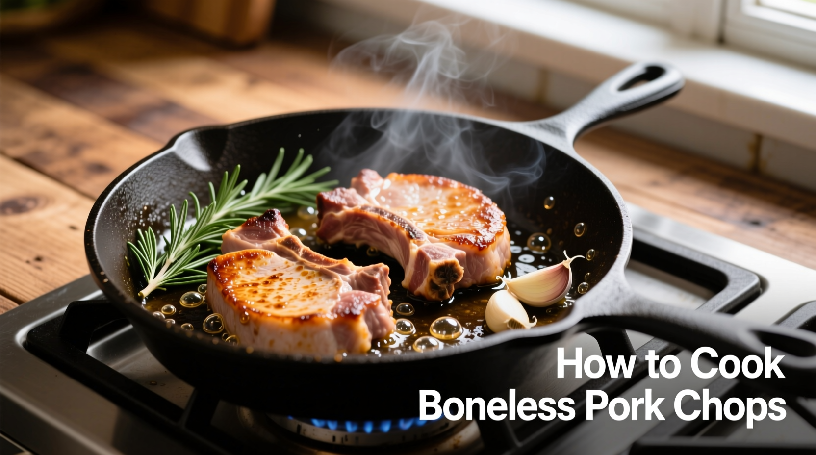 how do you cook boneless pork chops