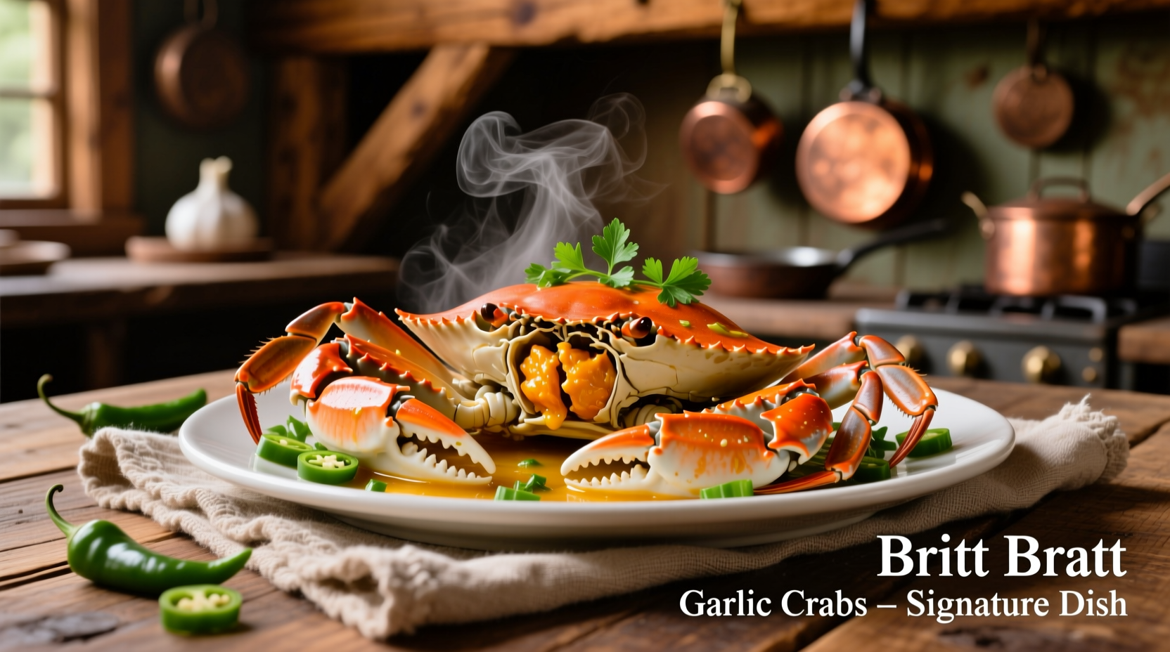Britt Bratt Garlic Crabs: Maryland's Seafood Treasure