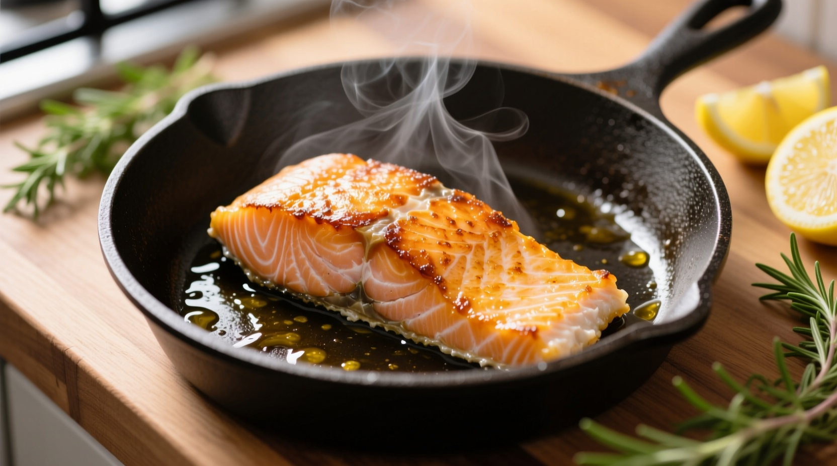 how long to cook salmon on skillet
