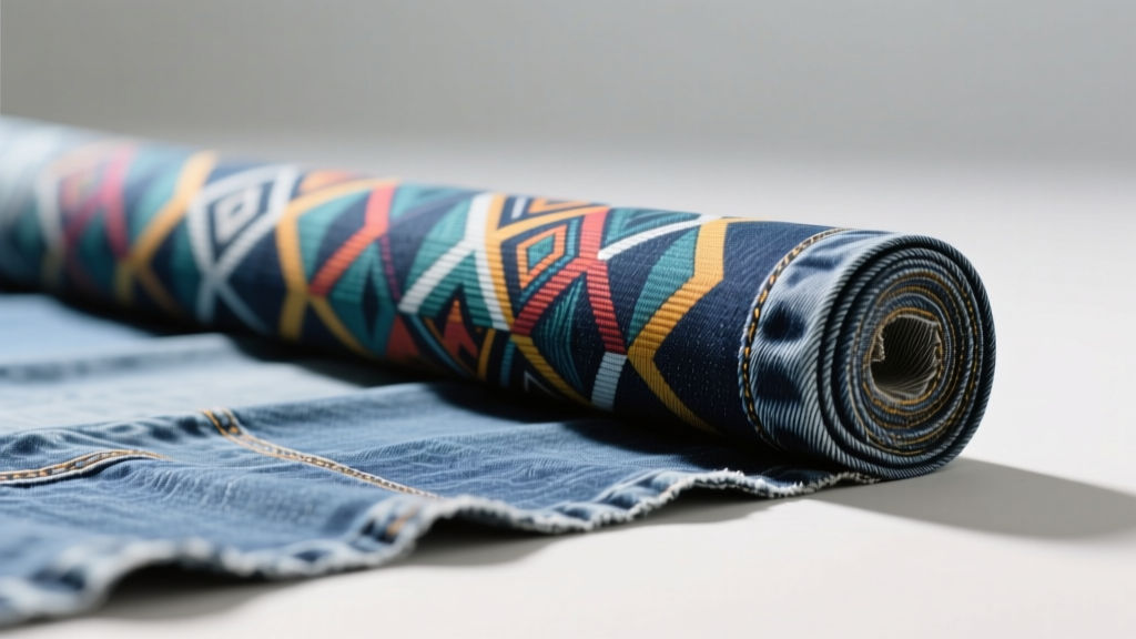 Printed Denim Fabric by the Yard: Technical Deep-Dive