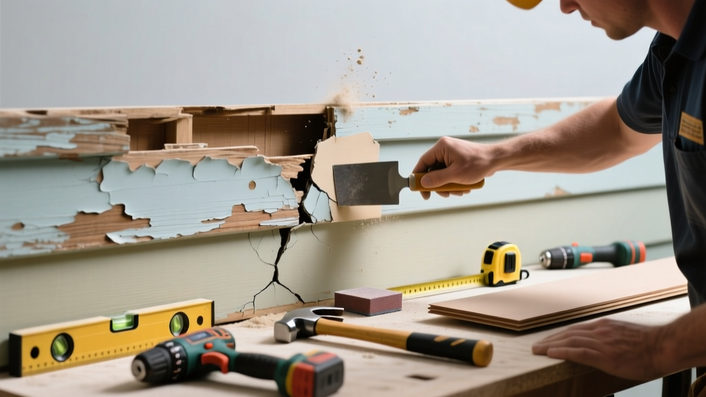 Fix Discolored Siding That Makes Unusual Noises