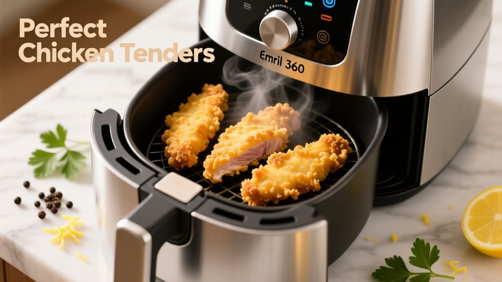 Perfect Chicken Tenders in Emeril Air Fryer 360