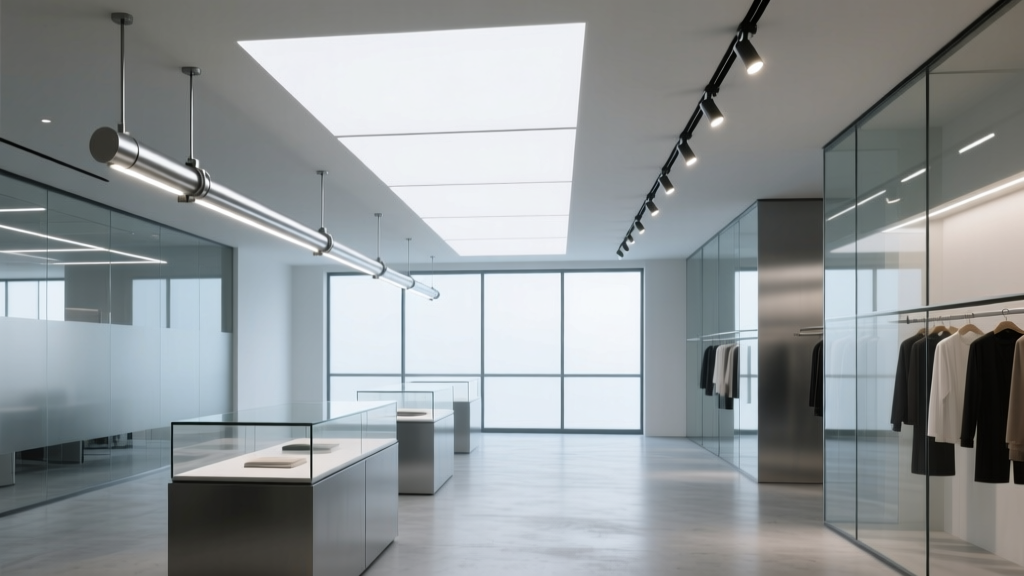 LED Track vs. Monorail: Best Retail Display Lighting