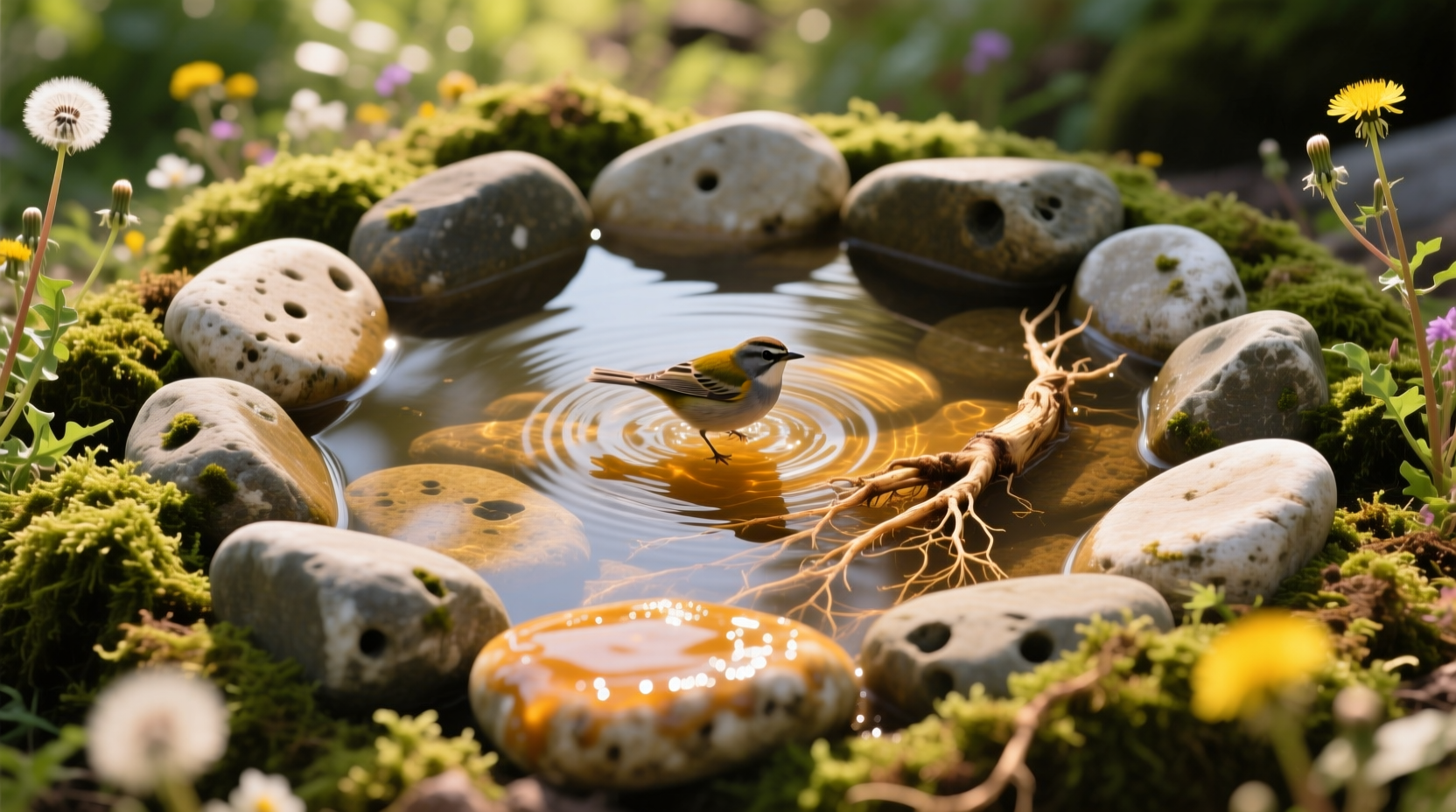eco friendly bird bath cleaning