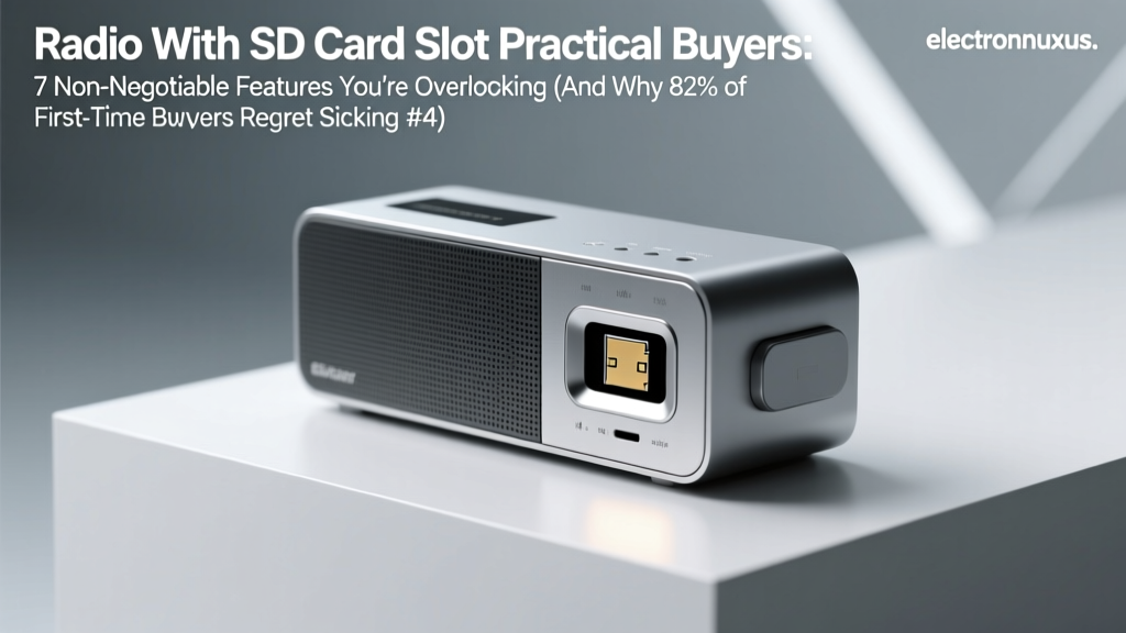 Radio With SD Card Slot Practical Buyers: 7 Non-Negotiable Features You’re Overlooking (And Why 82% of First-Time Buyers Regret Skipping #4)