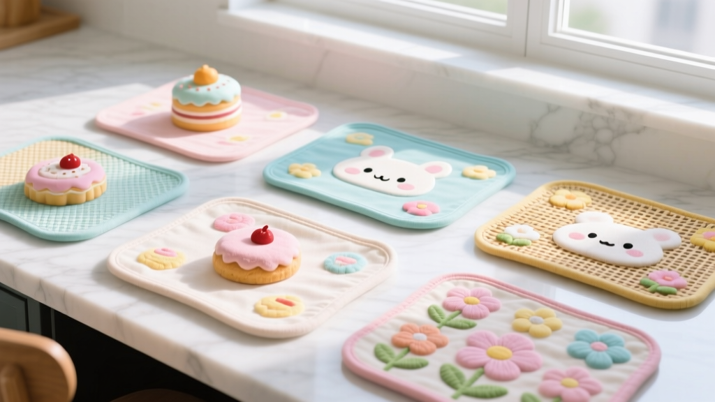 Kawaii Placemats: Fabric Guide for Sweet Table Styling
