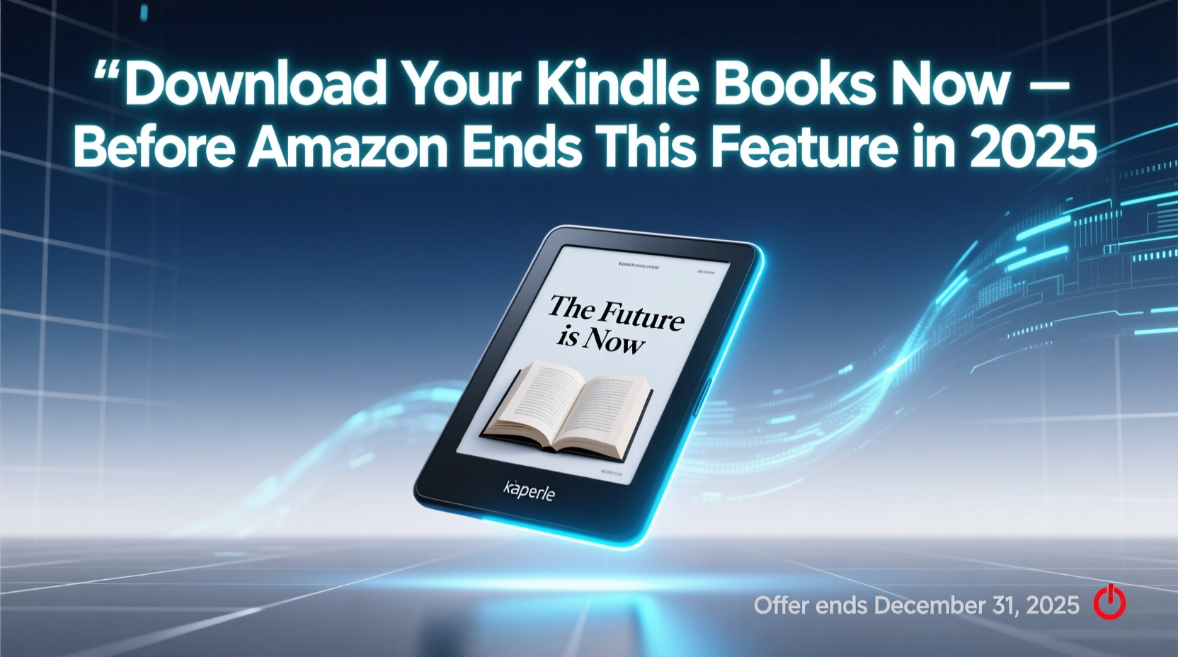 Download Your Kindle Books Now Before Amazon Ends This Feature in 2025