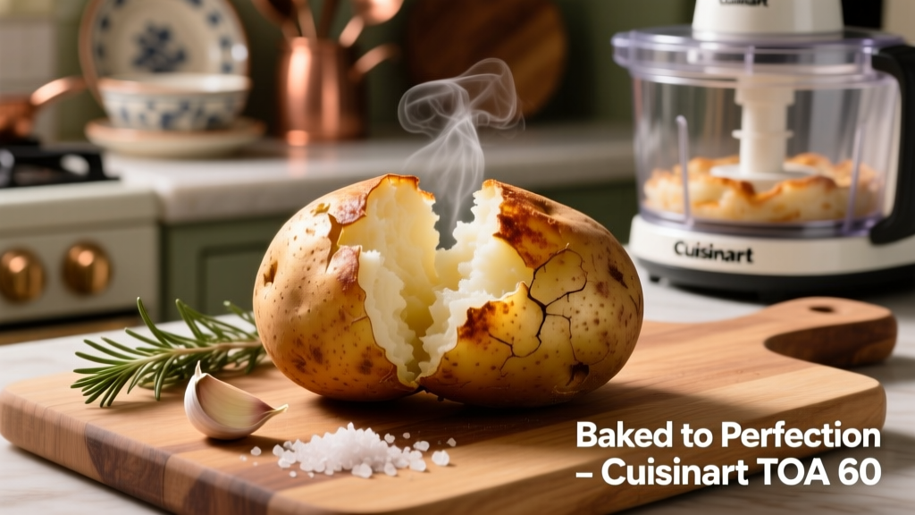 Bake Potatoes in Cuisinart TOA 60: Crispy Skin, Fluffy