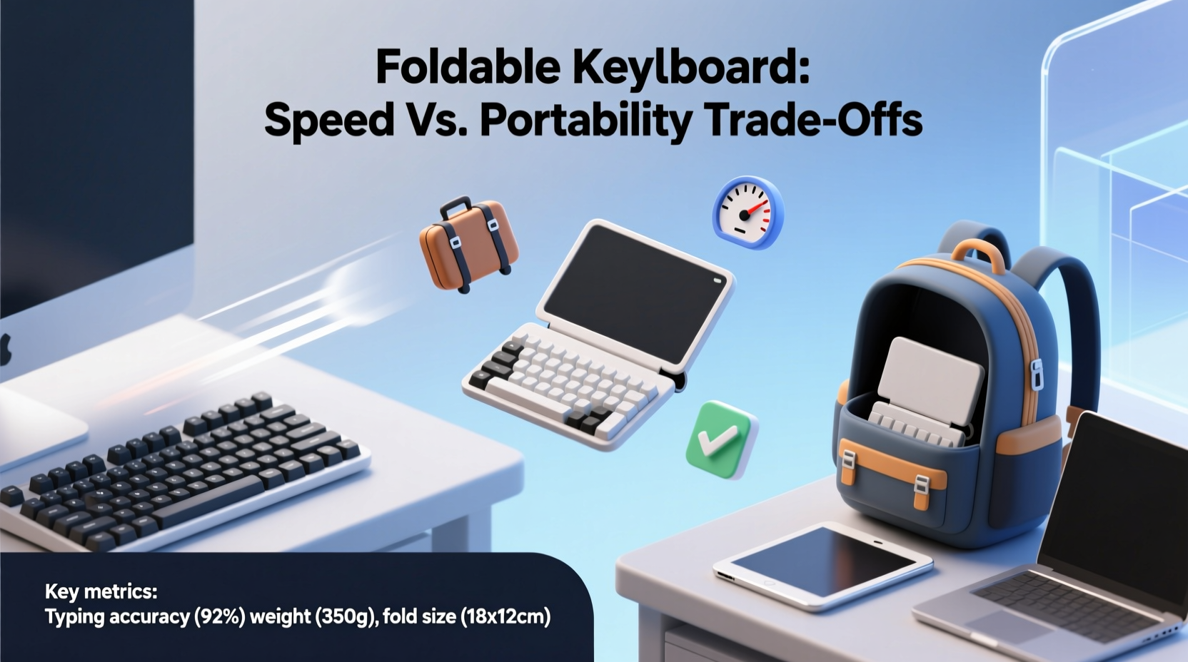 is a foldable keyboard worth it for travel typing speed versus portability trade offs