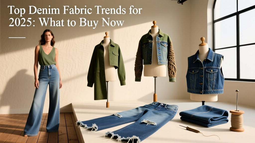 Top Denim Fabric Trends for 2025: What to Buy Now