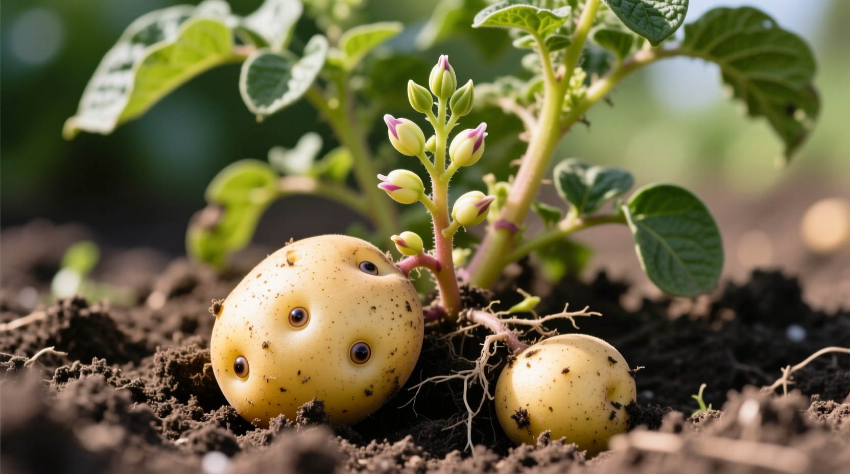 growing potatoes from a potato is it possible