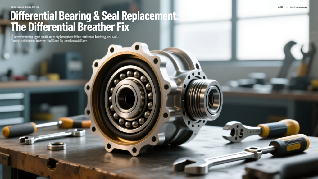 Differential Bearing & Seal Replacement: The Differential Breather Fix