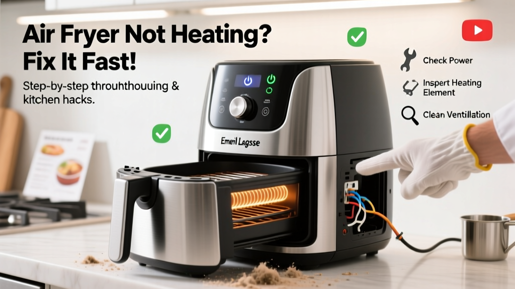 Emeril Lagasse Air Fryer Not Heating? Fix It Fast