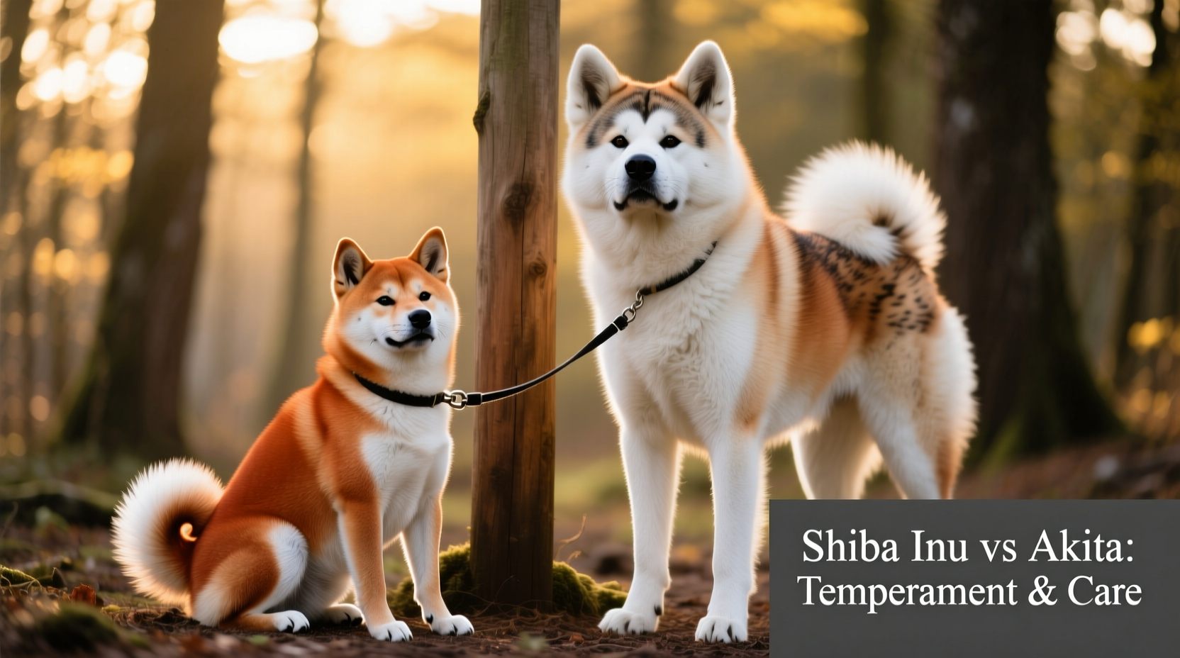 shiba inu vs akita temperament differences and care requirements compared