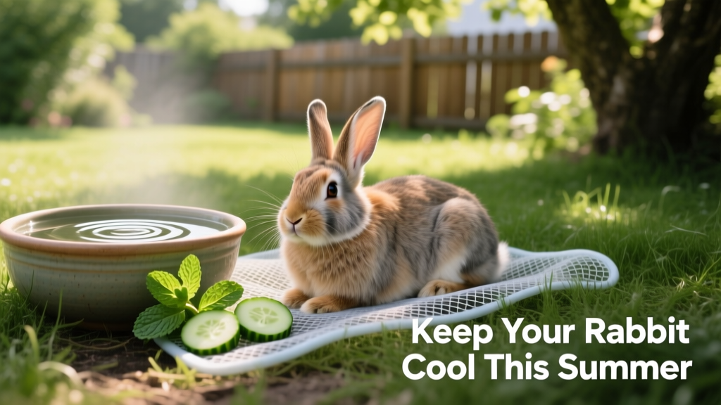 How To Keep Your Rabbit Cool in the Summer