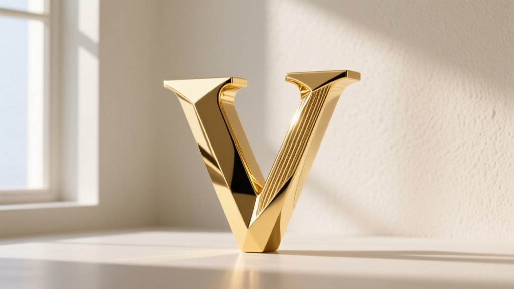 14k yellow gold V