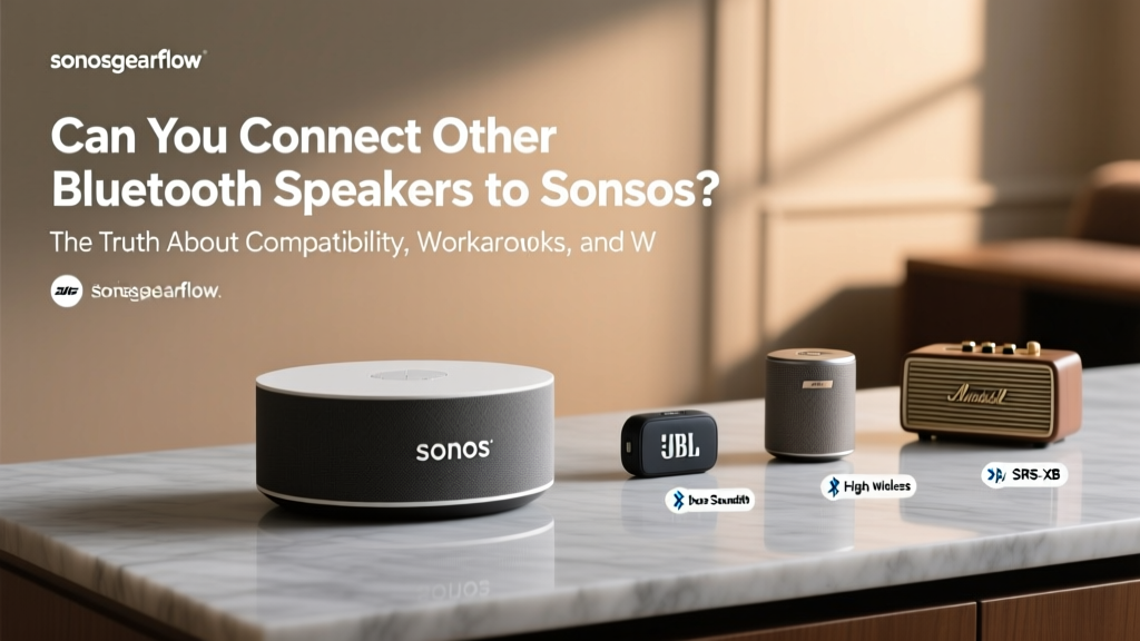 Can You Connect Bluetooth Speakers to Sonos? (2026)