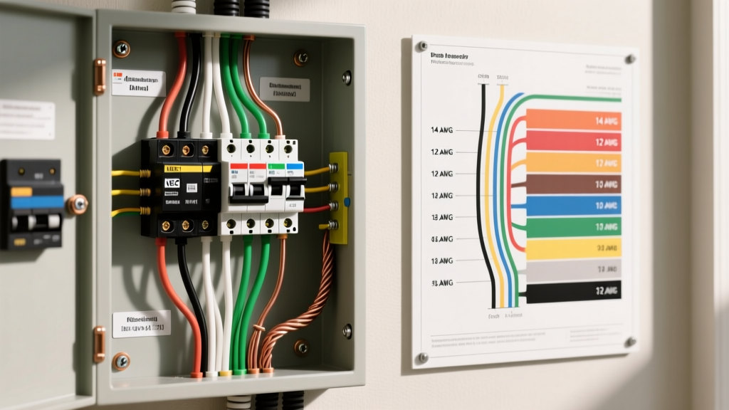 Wiring Residential Electrical Panel: Wire Gauge & Color Code Guide