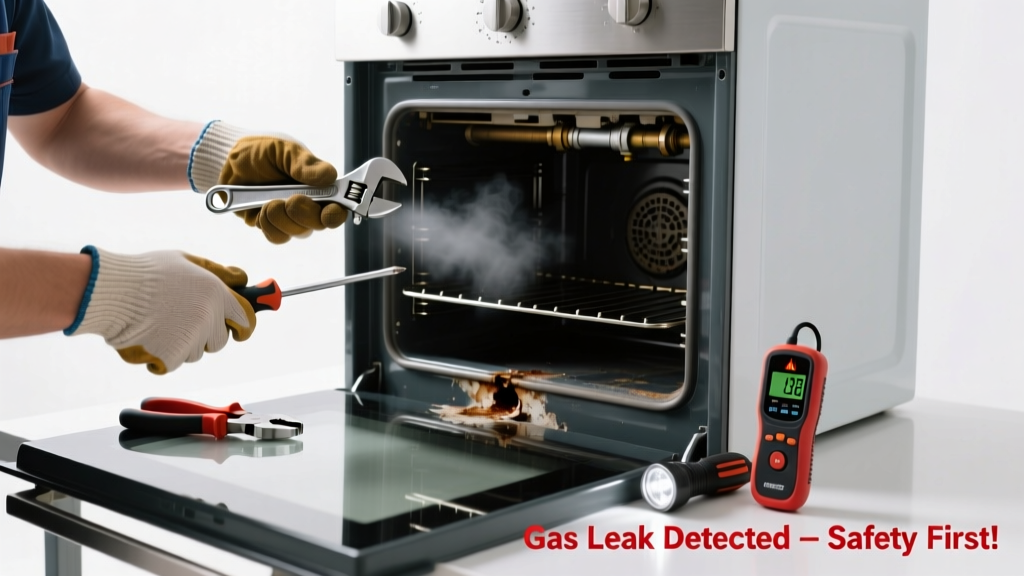 Fixing Oven Gas Smell That Isn’t Working Properly