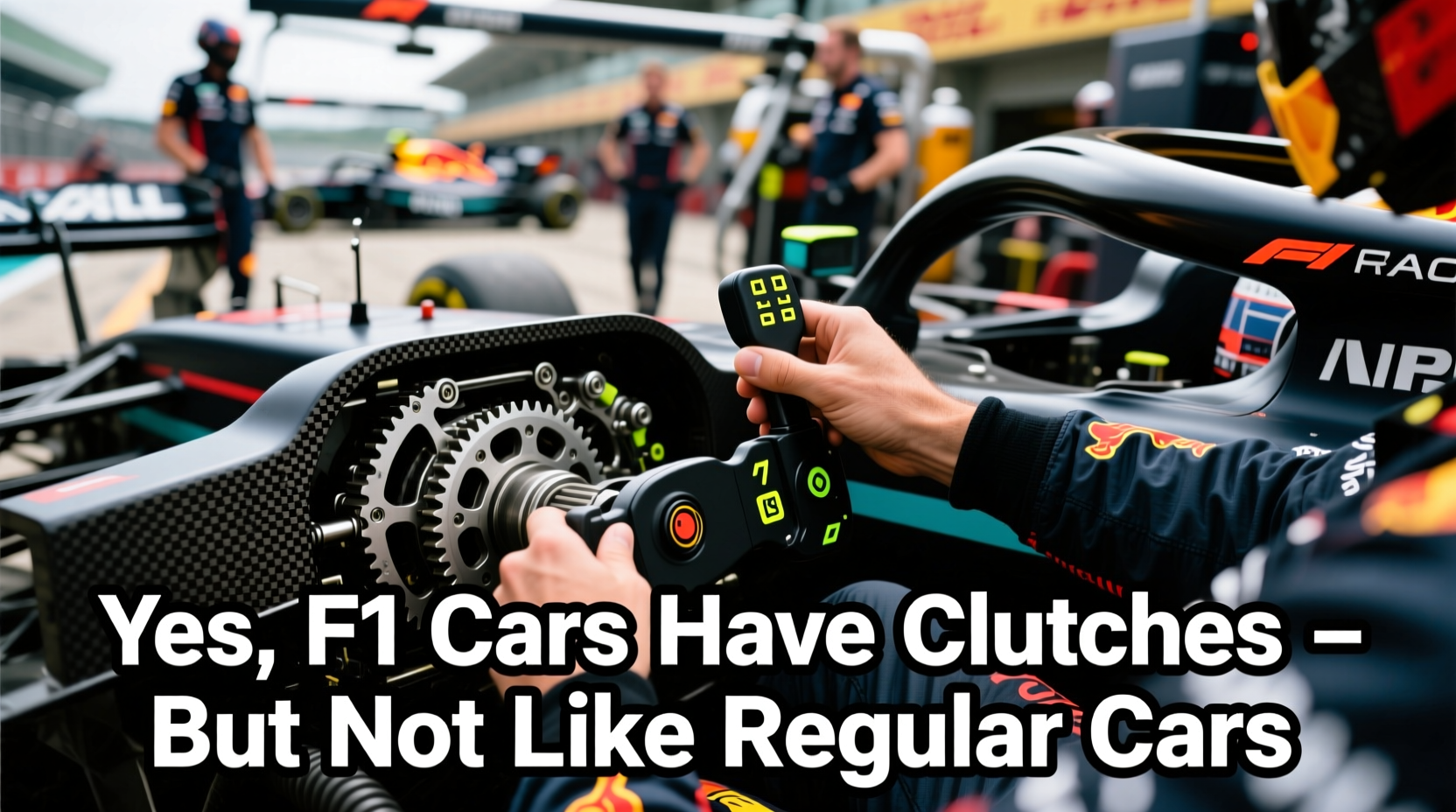 does an f1 car have a clutch