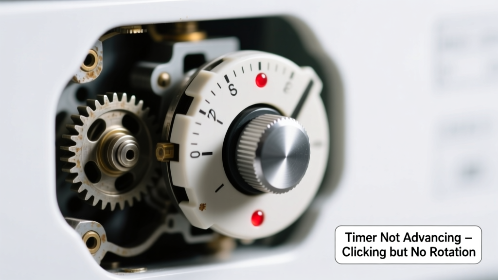 Dryer Timer Not Advancing with Clicking Sound: Quick Diagnosis