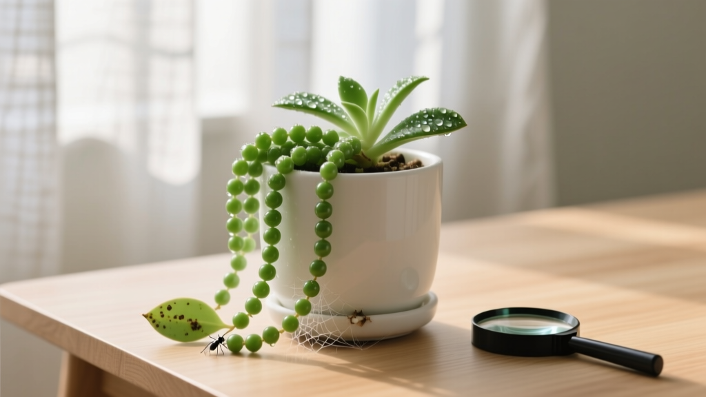 String of Pearls Pest Control: Organic Rescue Guide