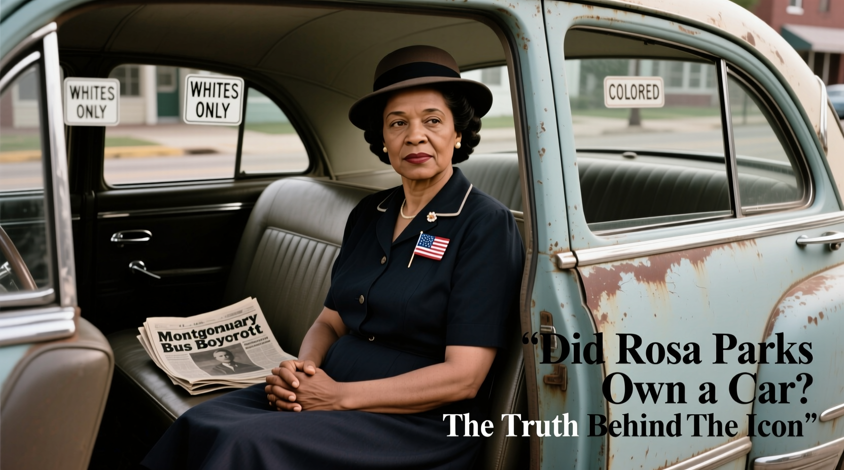 did rosa parks have a car