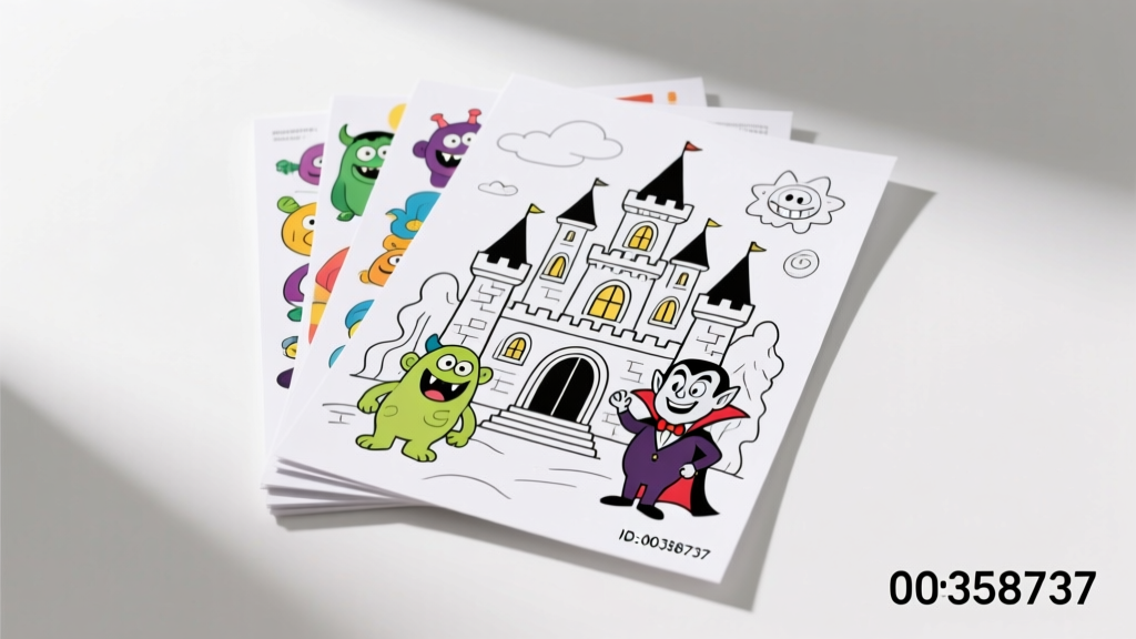 Hotel Transylvania Coloring Pages: Safety, Development, and Supervised Creative Play for Children Ages 3–10
