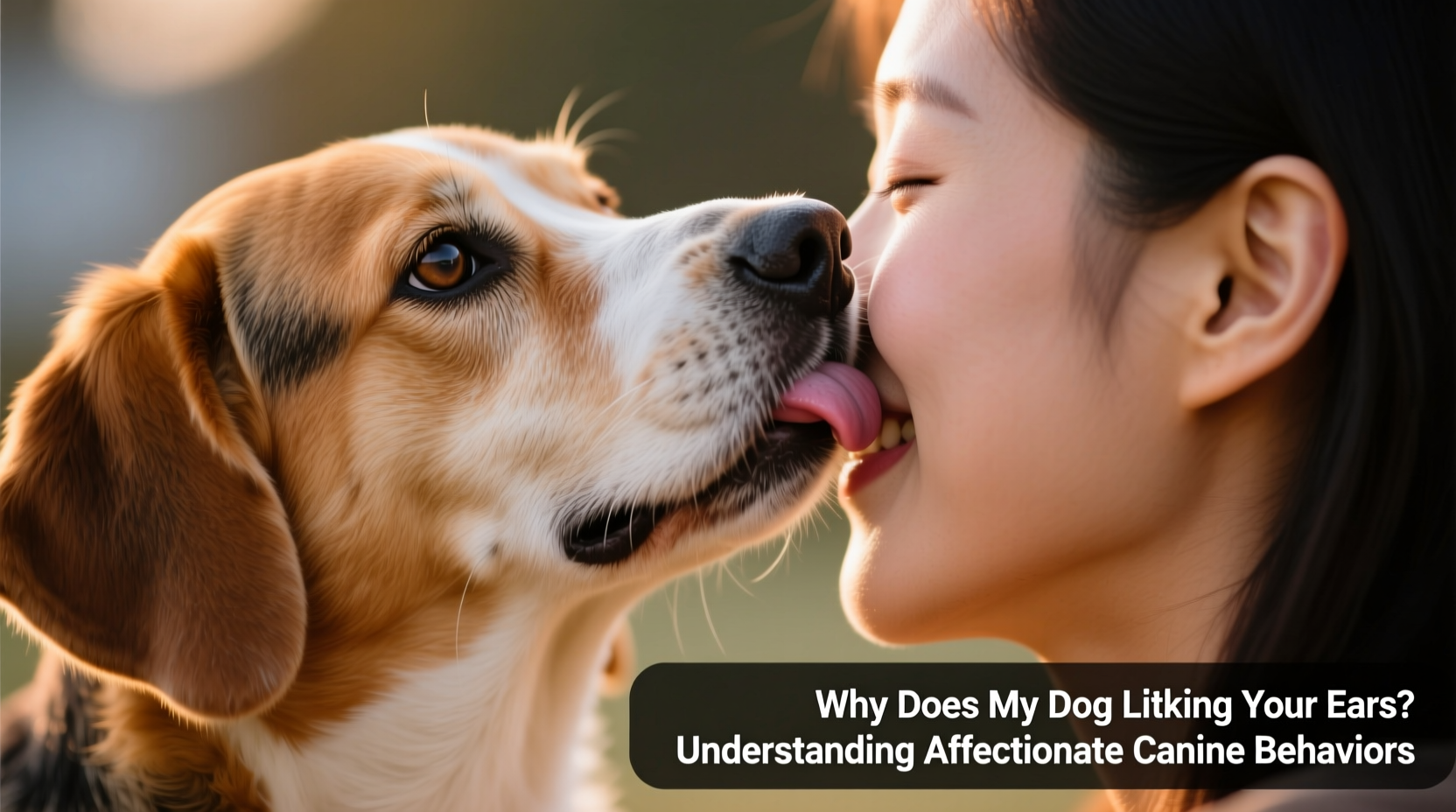 why does my dog lick my ears understanding affectionate canine behaviors
